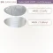 สีหนังเทียม PVC รหัส M435 ศรีสงวน 2 สี ตะกั่ว ครีมมุก