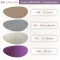 ตัวอย่างหนัง PVC ผิวลายผ้าทอ รหัส P36 สีกาแฟ (P36-35) สีขาวพิมพ์ดำ (P36-36) สีครีมอ่อน (P36-37) และสีม่วง (P36-38)