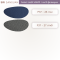 ชาร์ตสีหนังเทียม P37 ลายผ้าทอ สีกรม และสีเทาดำ มาตรฐาน Martindale Abrasion Test