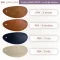 ตัวอย่างสีหนังเทียม PVC R84 สีแทนแก่ แทนอ่อน กรม ครีม รหัส R84-5 R84-6 R84-7 R84-8