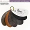 แผ่นตัวอย่างสีหนังเทียม PVC รหัส U437 ลายยับ Embozz ศรีสงวน 4 สี แบบ fan deck