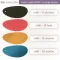 ตัวอย่างสีหนังเทียม PVC U461 สีเขียวสนิม โอรส แทนทอง เทอค้อย รหัส U461-17 U461-18 U461-19 U461-20