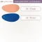 ตัวอย่างสีหนังเทียม PVC U5 สีชมพู ทะเล รหัส U5-13 U5-14