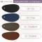 ตัวอย่างสีหนังเทียม PVC U5 สีดำ กรม ตาลช็อกโก ตาลแดง รหัส U5-1 U5-2 U5-3 U5-4