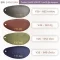 สีหนังเทียม PVC รหัส V26 ศรีสงวน 4 สี เทาอ่อน อิฐ เขียว น้ำเงิน