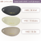 ชาร์ตสีหนัง PVC รหัส V485 สีเทาดำ (V485-16) สีครีม (V485-17) และสีเบจ (V485-18)