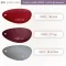 ตัวอย่างหนังเทียม PVC ลายนาปป้าพรีเมียม รหัส V491 สีแดง (V491-16) สีหมู (V491-17) และสีเทาอ่อน (V491-18)