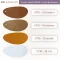 สีหนังเทียม PVC รหัส V710 ศรีสงวน 4 สี แทนอ่อน แทนทอง แทนส้ม ขาว