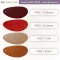 สีหนังเทียม PVC V902 ศรีสงวน 4 สี เลือดหมู แดงสด เนื้อ แทน
