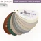 แผ่นตัวอย่างสี Embozz หนังเทียม PVC YP41 ศรีสงวน 9 สี แบบ fan deck