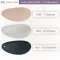 ตัวอย่างเฉดสีหนังเทียม PVC M29 สีตะกั่ว สีทองแดง และสีทองดำ อัดลายหนัง Saffiano เมทัลลิก