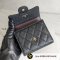 NEW​ -​Chanel Wallet​ คาเวีย​ดำ​ 3พับ​ SHW