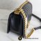 Like New - Chanel Boy 10" Caviar Black GHW Matte