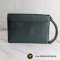 Louis​ Vuitton Green Taiga Leather Kourad Pochette clouch