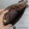 Used -​ Louis​Vuitton​ Ebene​ Brooklyn Pochette Plate Damier Bag