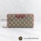 Used : GUCCI​ Wallet​ Zippe​ / Canvas​ / Monogram