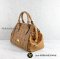 Used : MCM​ Gold​ Visetos​ Boston/Calf/Brown/หมุดทอง