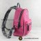 MCM Back Pack PVC Hot Pink Size Mini  -  Authentic Bag กระเป๋า MCM เป้สะพายหลัง สีชมพู ไซส์ S สายสีดำ ตัวสายสะพายสบายมากๆค่ะ สีสวยหวานสุดๆ