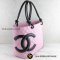 Chanel Pink Quilted Leather Ligne Cambon Large Tote Bag - Used Authentic Bag กระเป๋า ชาแนล ทรงชอปปิ้ง สีชมพู สวย โลโก้CCดำ ตัดสีชมพู สะพายไหล่ได้ ถือก็สวย ของแท้มือสอง สภาพดีคะ