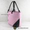 Chanel Pink Quilted Leather Ligne Cambon Large Tote Bag - Used Authentic Bag กระเป๋า ชาแนล ทรงชอปปิ้ง สีชมพู สวย โลโก้CCดำ ตัดสีชมพู สะพายไหล่ได้ ถือก็สวย ของแท้มือสอง สภาพดีคะ