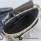 L​IK​E​ N​E​W​ C​O​ACH F14282 Penny Khaki&Brown Signature Turlock Flap Hobo Gold Leather Trim