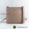 U​S​E​D  G​U​C​C​I​  Cissima​ Leather​ Messenger​ Beige​ Cilf เบจอมชมพู​ GHW​