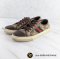 USED GUCCI SHOES Sneaker Canvas แถบGreen Red SIZE  37