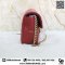Gucci GG Marmont matelassé leather super mini bag Red Color GHW