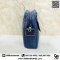 Bottega Veneta Men's Brown Intrecciato Leather Messenger Bag Blue color