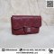 Chanel Caviar Quilted Coin Purse Dark Red