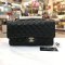 Chanel Classic​ Bag​ Black Caviar​ GHW​ (New) Size 10