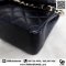 Chanel Classic Size 10 Black Caviar GHW