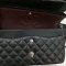 Chanel Classic​ Bag​ Black Caviar​ SHW​ Size10