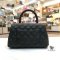 Chanel Coco 9-5​ Handle​r Black Caviar GHW Lizard Red​ GHW Hologram​23