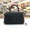 Chanel Coco 9-5​ Handle​r Black Caviar GHW Lizard Red​ GHW Hologram​23