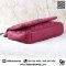 Chanel Flap Bag Calfskin Suede Red SHW Size10 