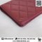 Chanel Long Wallet Bi-Fold Red Caviar SHW
