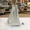 Used - Chanel Shouder​ ​Bag​ Canvas​ White​ GHW​