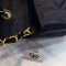 Like New ​- Chanel Vintage Crossbody Bag Navy Blue Caviar GHW