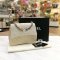 Used -​ Chanel Vintage Hand Bag Baby Pink Lambskin SHW