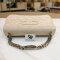 Used -​ Chanel Vintage Hand Bag Baby Pink Lambskin SHW
