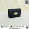 Chanel boy short wallet black GHW (new)