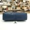 Used - Chanel​ Classic​ Jumbo Large​ Handbag​ Blue Lambskin GHW