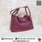 Hermes Lindy Rubis Clemence leather  30 Bag SHW