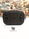 Coach Convertible Signature Beltbag Brown Pebbled  Leather 2 Straps GHW 