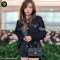 Chanel Classic mini 8” with top handle in black caviar GHW  แบรนด์เนมมือสอง