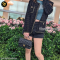 Chanel Classic mini 8” with top handle in black caviar GHW  แบรนด์เนมมือสอง