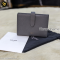 Celine Medium Strap Wallet In Grained Calfskin Calf แบรนด์เนมมือสอง 
