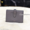Celine Medium Strap Wallet In Grained Calfskin Calf แบรนด์เนมมือสอง 