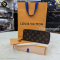 Louis Vuitton Clémence wallet แบรนด์เนมมือสอง